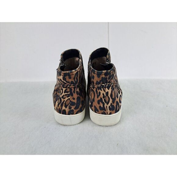Naturalizer Women's Size 8M Miranda Cheetah Fabric Ankle Boots Booties - Picture 3 of 10